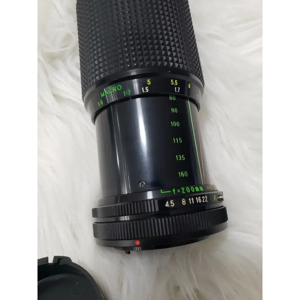 Kalimar M.C. Macro Zoom Lens 1:4.5 F80-200mm‎ Made in Japan -